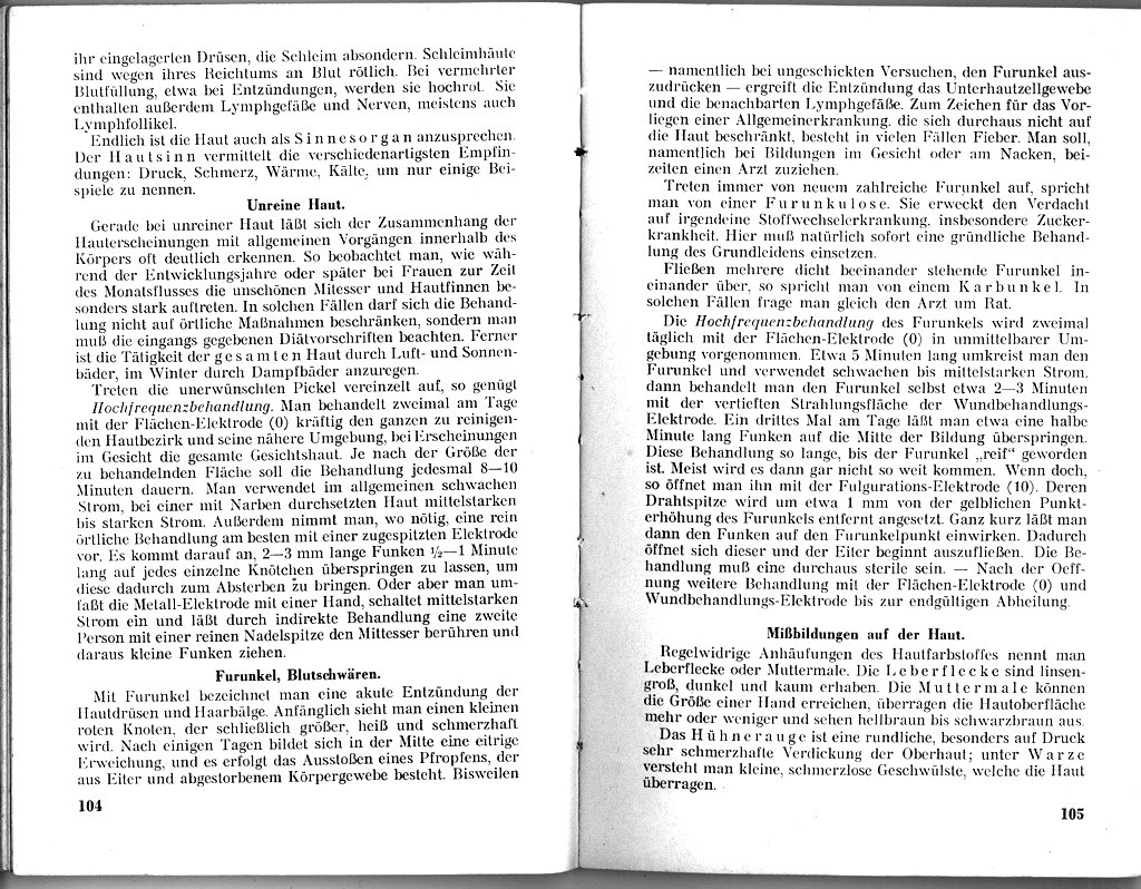 'Hochfrequenz fr Kranke und Gesunde - ein rztl. Ratgeber (1928)'