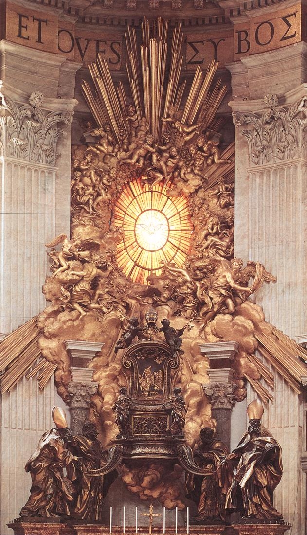 Peters-Altar im Petersdom, Rom