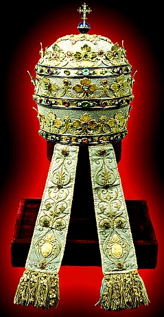 Tiara von Papst Pius IX.