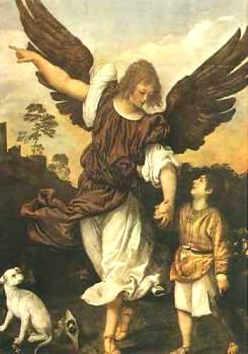 Erzengel Raphael mit Tobias, von Tizian