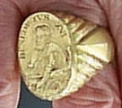 Ring des Petrus bei P. Benedikt XVI
