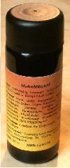Flasche aus Miron-Violettglas